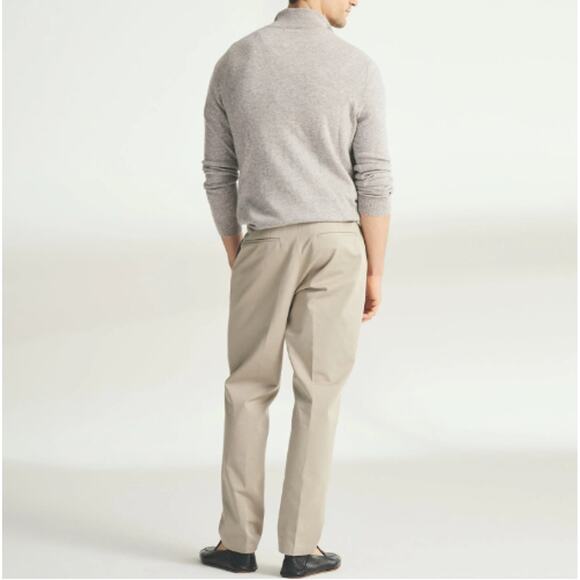 Naadam Signature Cashmere Color Blocked Quarter Zip Sweatshirt Size L - Picture 14 of 14